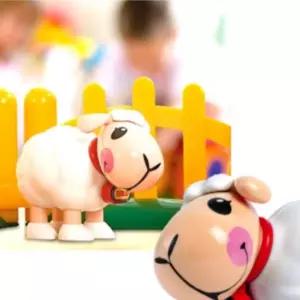 동물 농장 놀이 양 인형 아기 장난감 베이비 유아 직업 역할 교감 교구 피규어 어린이집 소꿉놀이 3세 선물