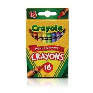 손에 안 묻는 크레파스 색칠 공부 크레욜라 16색 일반 크레용 어린이집 유치원 생일 선물 크래용 엄마표 미