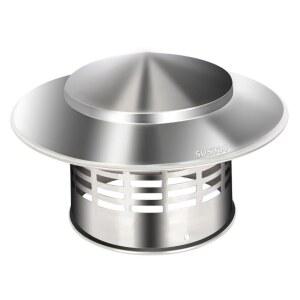 구경 빗물막이 200 흡출기 난로부속 역풍방지 연통 둘뚝 화목난로 삿갓 역풍방지기