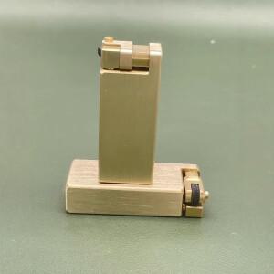 라온식 수제 황동 트렌치 등유 라이터  복고풍 갑옷 남성용 고급 선물