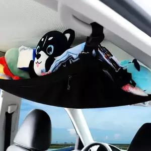 (선택 E5506차천장수납네트90*65블랙)LW 자동차 천장 수납네트 차박 실내 짐정리 메쉬 포켓 공간확보