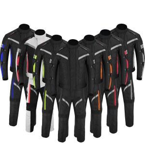 하이브 모토 오토바이 슈트 2피스 방수 재킷 바이커 바지 모토크로스 보호 팬티 장갑 CE 승인