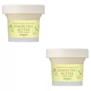 스킨푸드 푸드 마스크 워시오프팩 레몬딜버터 팩 2개