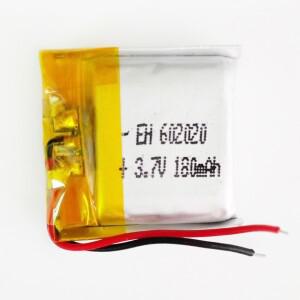 MP3 블루투스 스피커용 폴리머 리튬 리포 이온 충전식 배터리 스마트 워치 녹음기 LED 조명 602020 3.7v 18