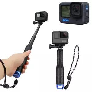 GOPRO10 호환 액션캠 브이로그 촬영 잠수 모노포드 셀카봉 고프로 10 ZFX6+7Dyn