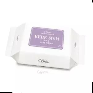 안전한물티슈 천연특허 베베숨 아기물티슈 1박스 80매 10개