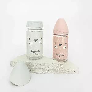 스와비넥스 휘게 안심 노꼭지 유리젖병 240ml 2종세트