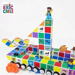 그로우러닝 에릭칼 자석블럭 96pcs A+B+C type 학습 발달 교구