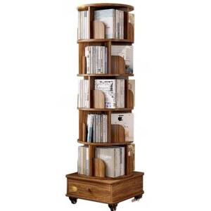 회전책장 서재 거실 새로책장 CN 선반 미니 책꽃이 3층 서재책장 모서리 세트