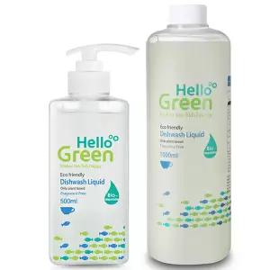 헬로그린 무향 아기 주방세제 유아식기 신생아 젖병세정제 500ml 1000ml 세트