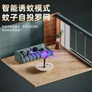 회전식 전기파리채 천장 모기채 3000V 이에니 램프 파리채 조절식 나방 180도 90도