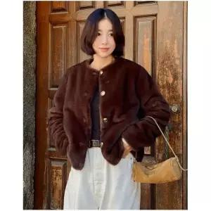 올리비아로렌 [25 신상] 에코퍼라운드자켓VOBJF5WA111 1013434