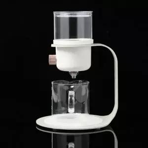 유리 티포트와 찻잔 차 다기 티용품