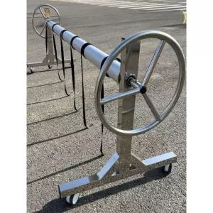 수영장 권선기 방수포 감는 커버롤러 풀장 롤링 랙 롤러 덮개