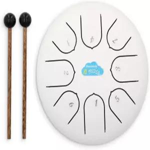 혀 드럼 세트 - 용 비 리듬 학습 재미를 위한 강철 소리가 나는 금속 4세 이상 초보자를 핸드팬 마르멜라다