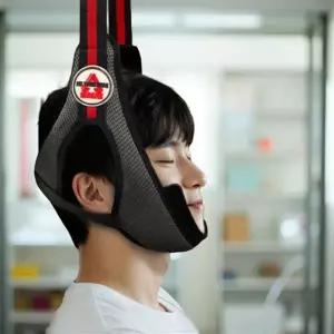 목 견인기 목보호대 거북목 교정기 수직견인기