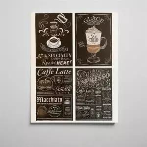 각대 봉투 꾸미기 편지 편지지 서류봉투 페이퍼백 카페스티커