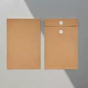 각대 봉투 꾸미기 편지 편지지 서류봉투 페이퍼백 버클형 크라프트