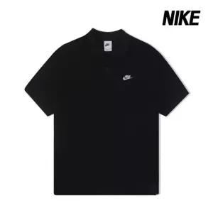 나이키 반팔티 클럽 숏슬리브 폴로 티셔츠 남성 블랙 FN3895-010