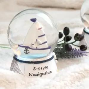 led 무드등 워터볼 멜로디 뮤직박스 - 블루요트/LED취침등/수유등/아이방등/아이방무드등/키즈룸/키즈룸