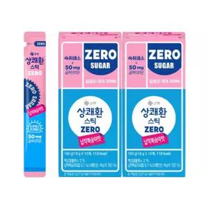 큐원 상쾌환 젤리 스틱형 제로 납작복숭아맛 18g 20개 숙취해소 회식 모임 술먹기 전 후