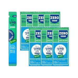 큐원 상쾌환 젤리 스틱형 제로 청사과맛 18g 60개 숙취해소 회식 모임 술먹기 전 후