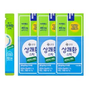 큐원 상쾌환 젤리 스틱형 샤인머스캣맛 18g 30개 숙취해소 회식 모임 술먹기 전 후