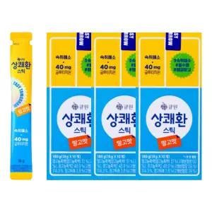 큐원 상쾌환 젤리 스틱형 망고맛 18g 30개 숙취해소 회식 모임 술먹기 전 후