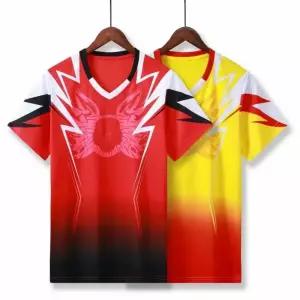 탁구유니폼 티셔츠 옷 여성 세트 훈련복 스포츠 탁구복 남성