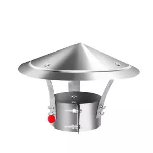 연통 레인 뚜껑 화목난로 연결연통 굴뚝 캡 삿갓