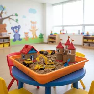 아트샌드 디럭스세트 모래놀이 벽돌 메이커 촉감놀이 중장비 동화캐슬 만들기 놀이터 장난감