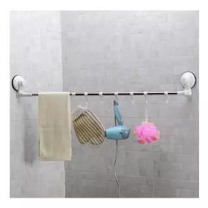 주방 욕실 정리 흡착 다용도 걸이 코너 사용가능/조리도구 봉 행거 후크 거치대 싱크대 벽면 고리 수납