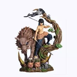 귀멸의 칼날 기유 장식 이노스케 애니 젠이츠 탄지로 네츠코 굿즈 피규어