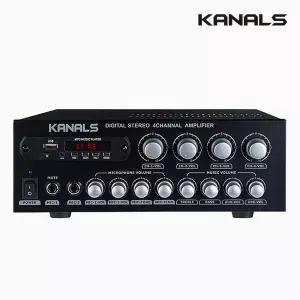 카날스 EMA-196 블루투스앰프 매장용앰프 4채널 320W 업소용 음악감상용