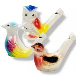 세라믹 인테리어 새피리 장식품 부엉이 화병 인테리어 WED05E1