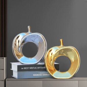 황금 사과 골드 컬러 실십자수 이사 M사이즈 세트 케이스 금나무 사과상자