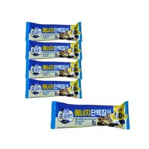 롯데웰푸드 이지프로틴 에너지단백질바 40g x 5개
