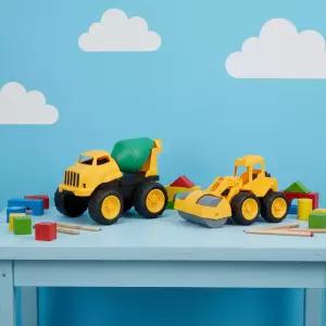 캐스B 리틀 모래차 로드롤러 브레이커 시멘트믹서 샌드토이 모래놀이 중장비 자동차 장난감차