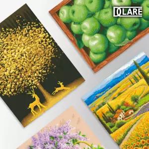 디클레어 DIY 비즈 구슬 캔버스형 액자형 특대형 60x75 보석십자수 세트