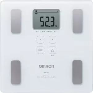새로운! 오므론 체중계 바디 구성 측정기 스캔 화이트 HBF-214-W 재팬