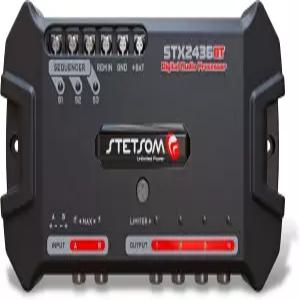 Stetsom STX 2436 Bluetooth DSP PRO - 디지털 신호 프로세서 이퀄라이저 APP 밴드 그래픽 고정밀