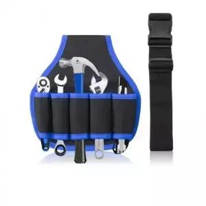 (타입 Q02형 블루)공구 허리 벨트 못가방 블루 수리도구 힙색 작업백 휴대용 툴마스터 다용도 못 벨트 허리