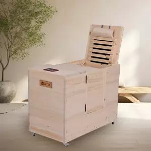 다온사우나 대폭인하 50개까지 다온 국내산 건식 편백나무 백세 반신욕기 타올 황토볼 제공