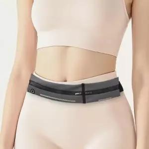 ( )러너라이프 러닝벨트 그레이런닝가방 웨이스트백 허리벨트