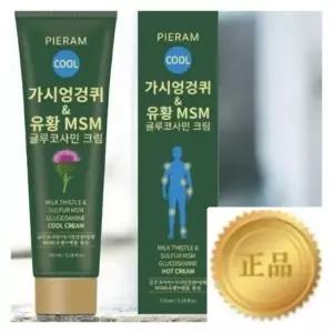 가시엉겅퀴 유황MSM 글루코사민 크림 쿨COOL (침향 가시엉겅퀴 MSM유황 글루코사민 멘톨 )+사은품증정