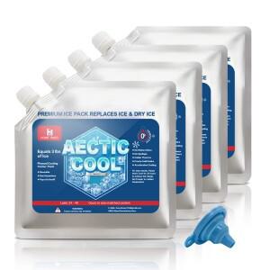 홈타임즈 4개입 재사용 아이스팩 쿨러용 - 쿨러 도시락 캠핑용품 등에 가능 오래 지속되는 냉동팩