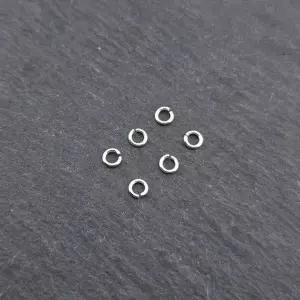 비즈팡 [SVT-1-12]순은부자재 실버925 실버O링 0.6x3mm(외경) 순은오링