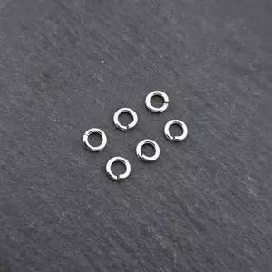 비즈팡 [SVT-1-18]순은부자재 실버925 실버O링 1x5mm(외경) 순은오링