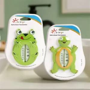 신생아 목욕 온도 아기 욕조 온도 측정 목욕 온도계 탕온계 캐릭터 랜덤