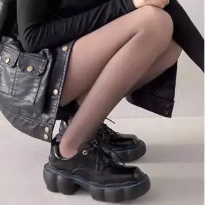 편안한 여성 직장인 학생 고탄력 스타킹 블랙 3컬러